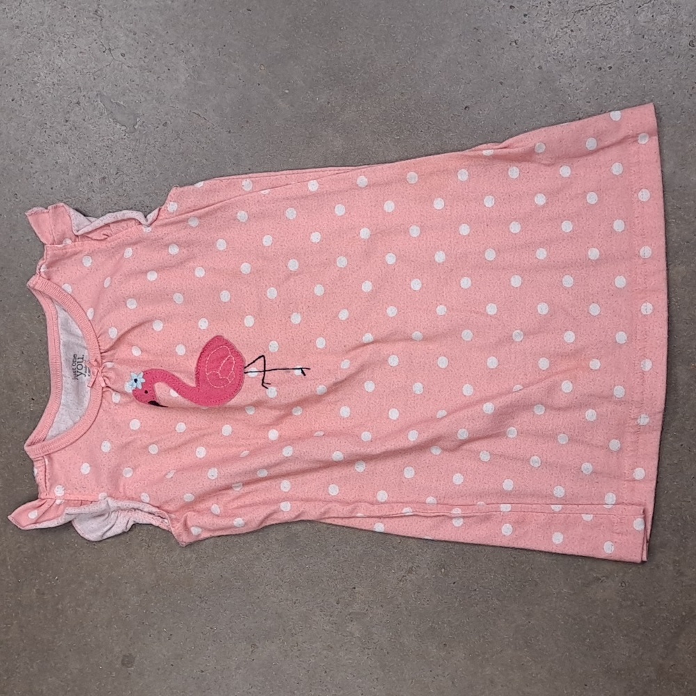 Carter's 2t Flamingo pjs.
